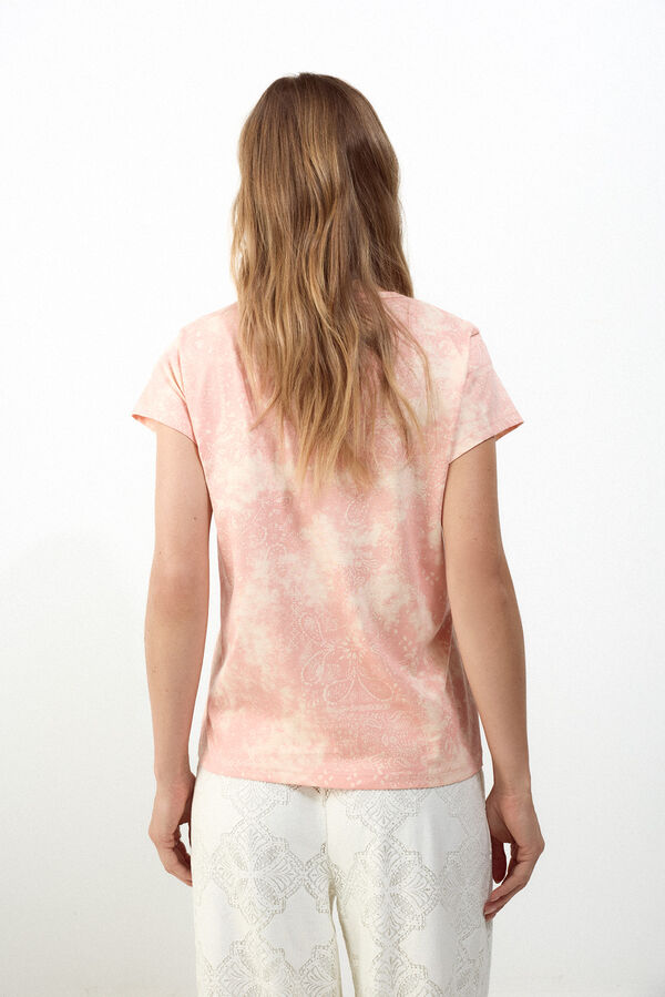 Slowlove Camiseta estampada Coral