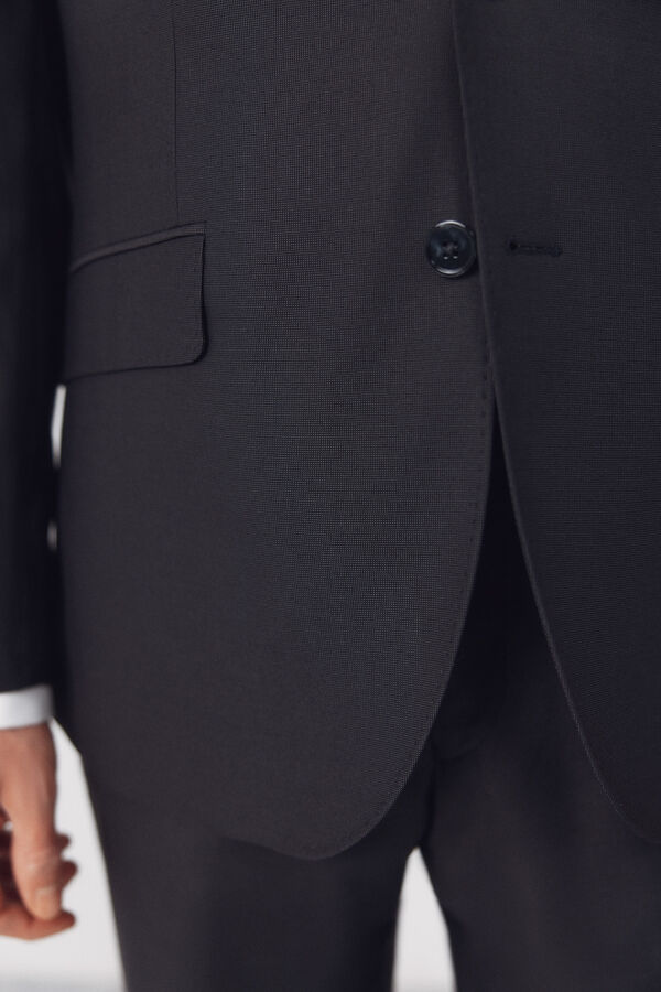 Cortefiel Americana traje estructura Serie XXI Gris oscuro