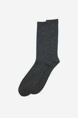 Cortefiel Calcet&iacute;n COOLMAX&reg; liso Gris oscuro