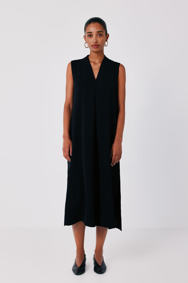 Cortefiel Vestido t&uacute;nica Negro