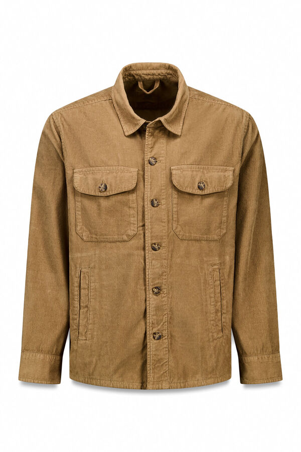 OOTO Sobrecamisa de pana Beige