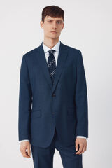 Cortefiel Americana traje ojo de perdiz coolmax&reg; Azul oscuro