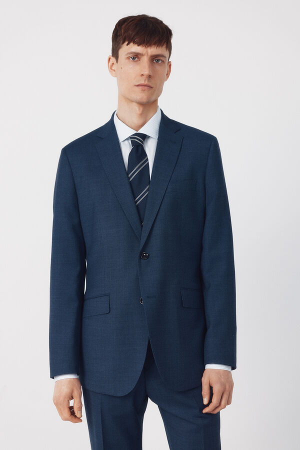 Cortefiel Americana traje ojo de perdiz coolmax&reg; Azul oscuro