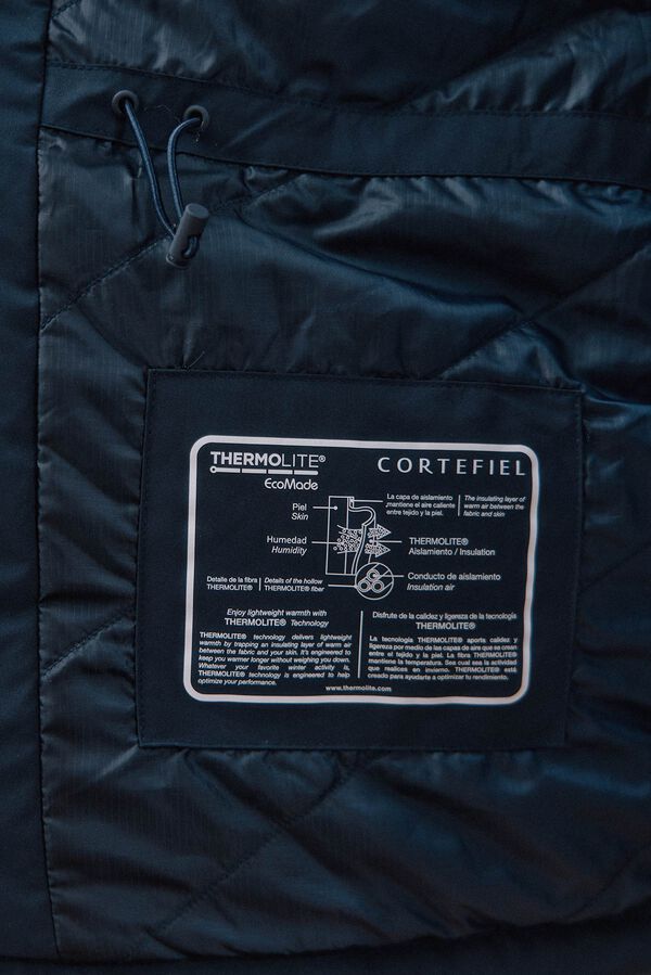 Cortefiel Chamarra t&eacute;cnica 4 bolsillos Azul marino