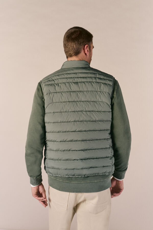 OOTO Chaleco acolchado ultralight Kaki