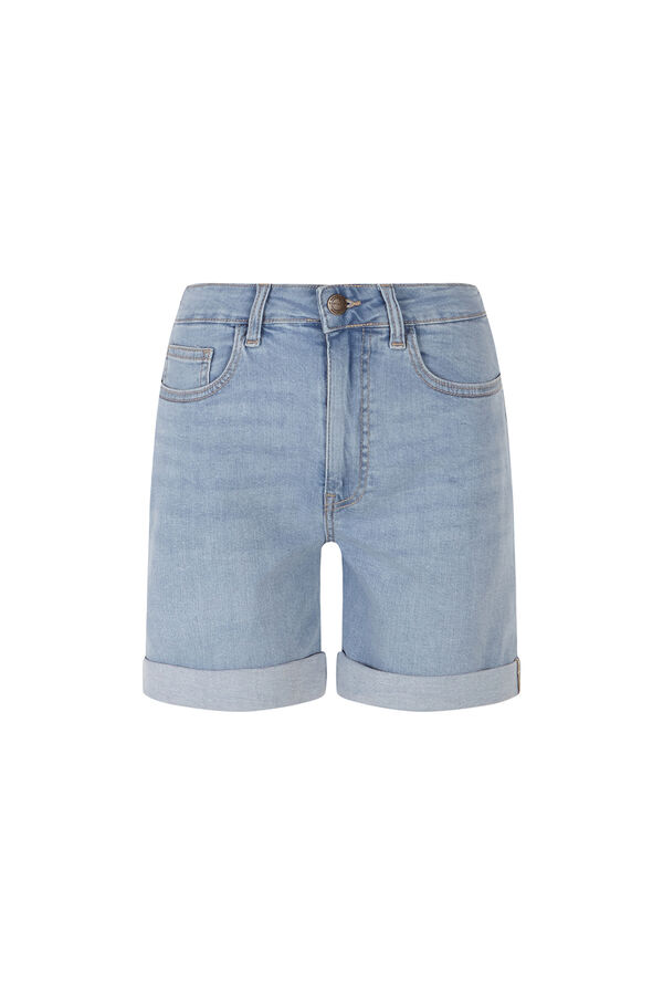 Cortefiel Shorts de mezclilla Azul marino
