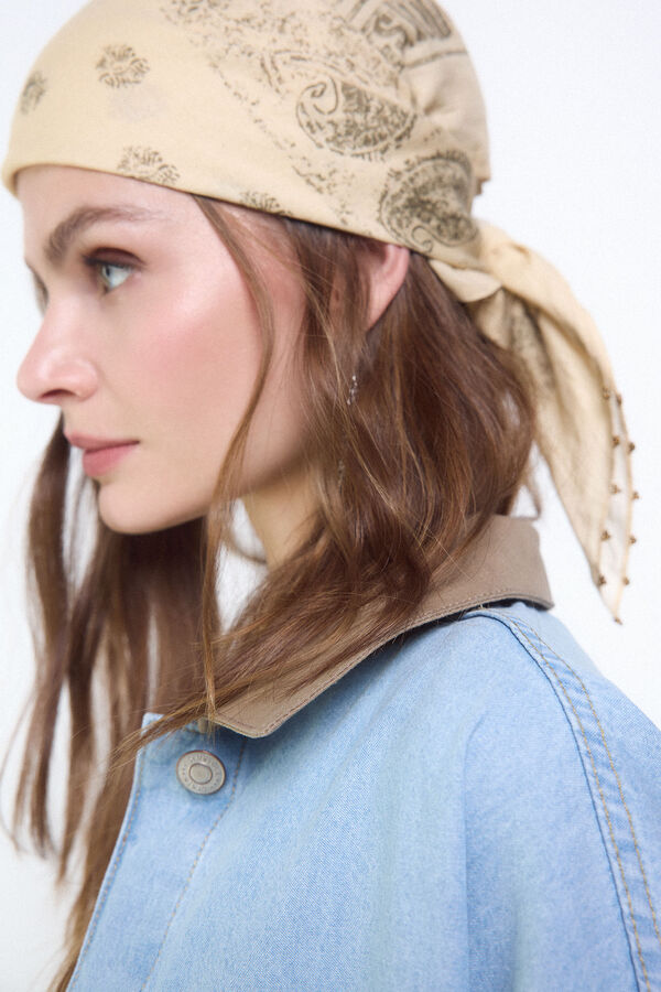 Slowlove Chamarra de mezclilla barn Azul