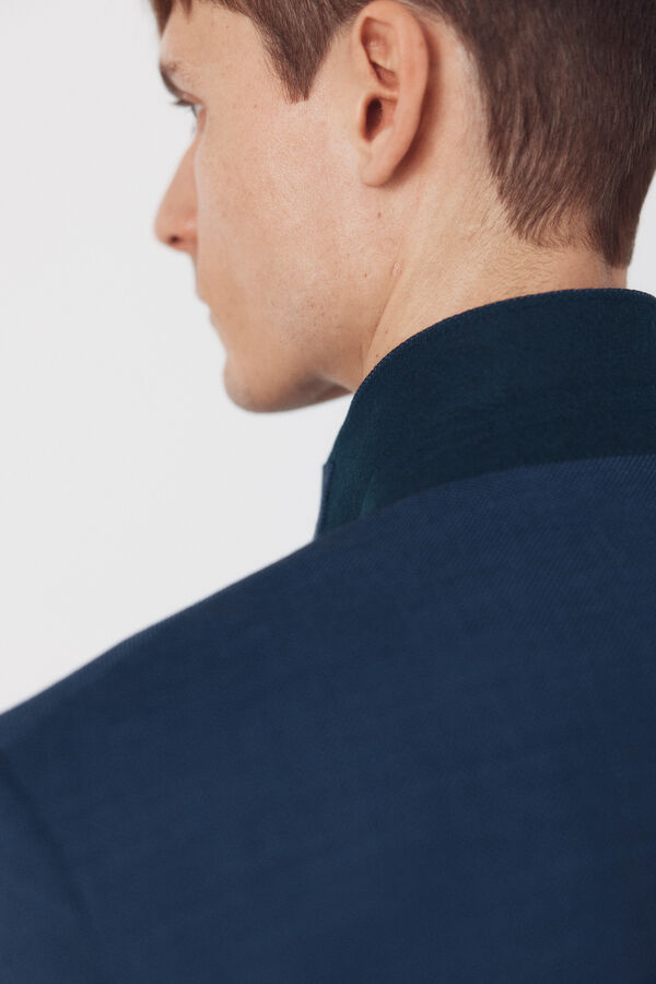 Cortefiel Americana traje ojo de perdiz coolmax&reg; Azul oscuro