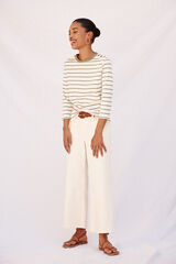 Cortefiel Playera b&aacute;sica Estampado verde