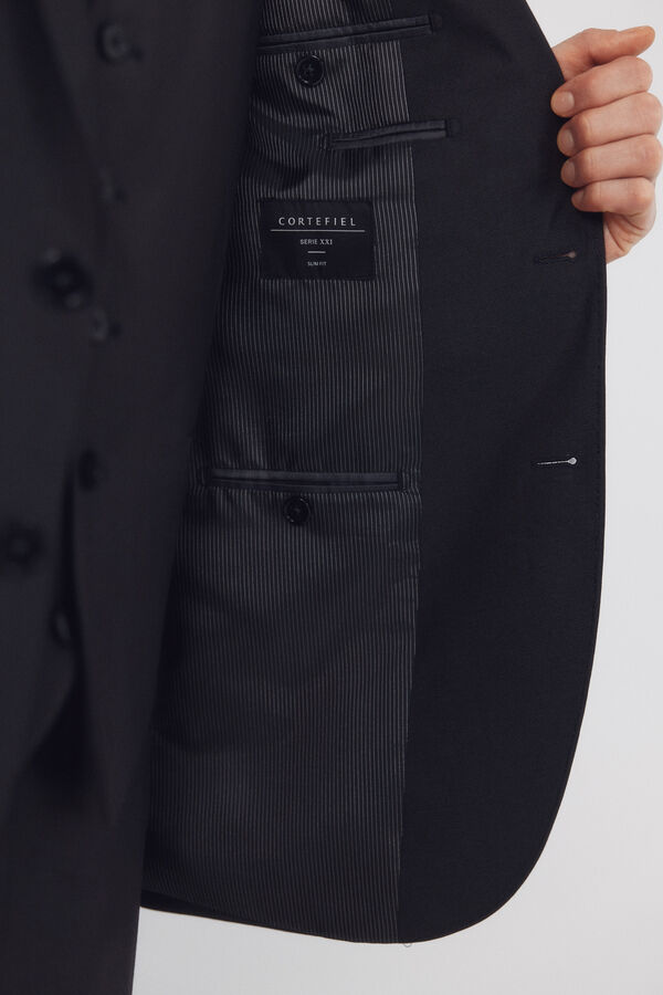 Cortefiel Americana traje estructura Serie XXI Gris oscuro