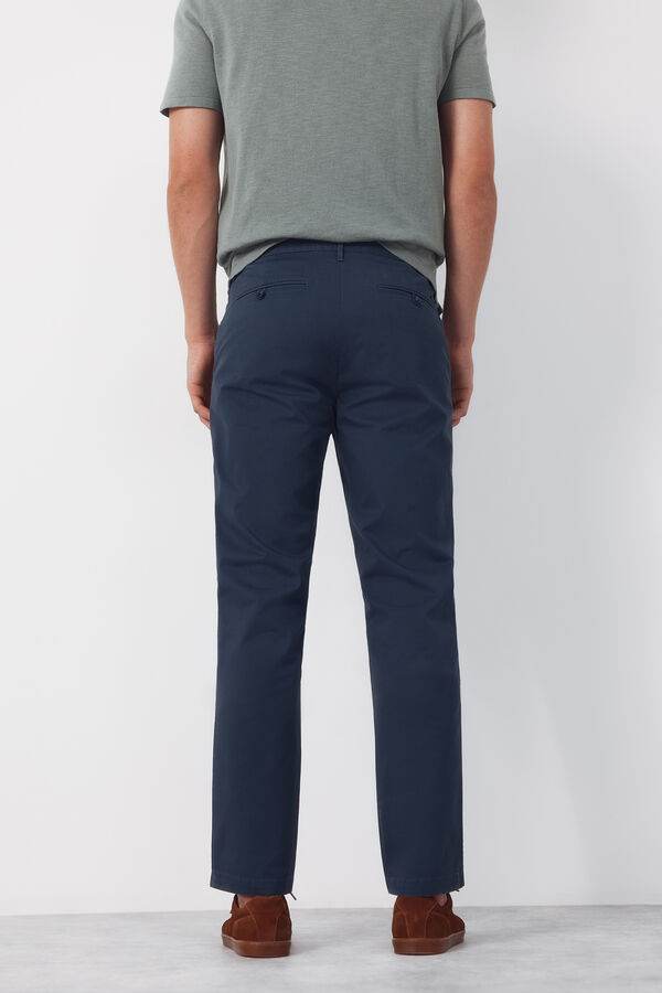 Cortefiel Pantal&oacute;n chino print slim Azul