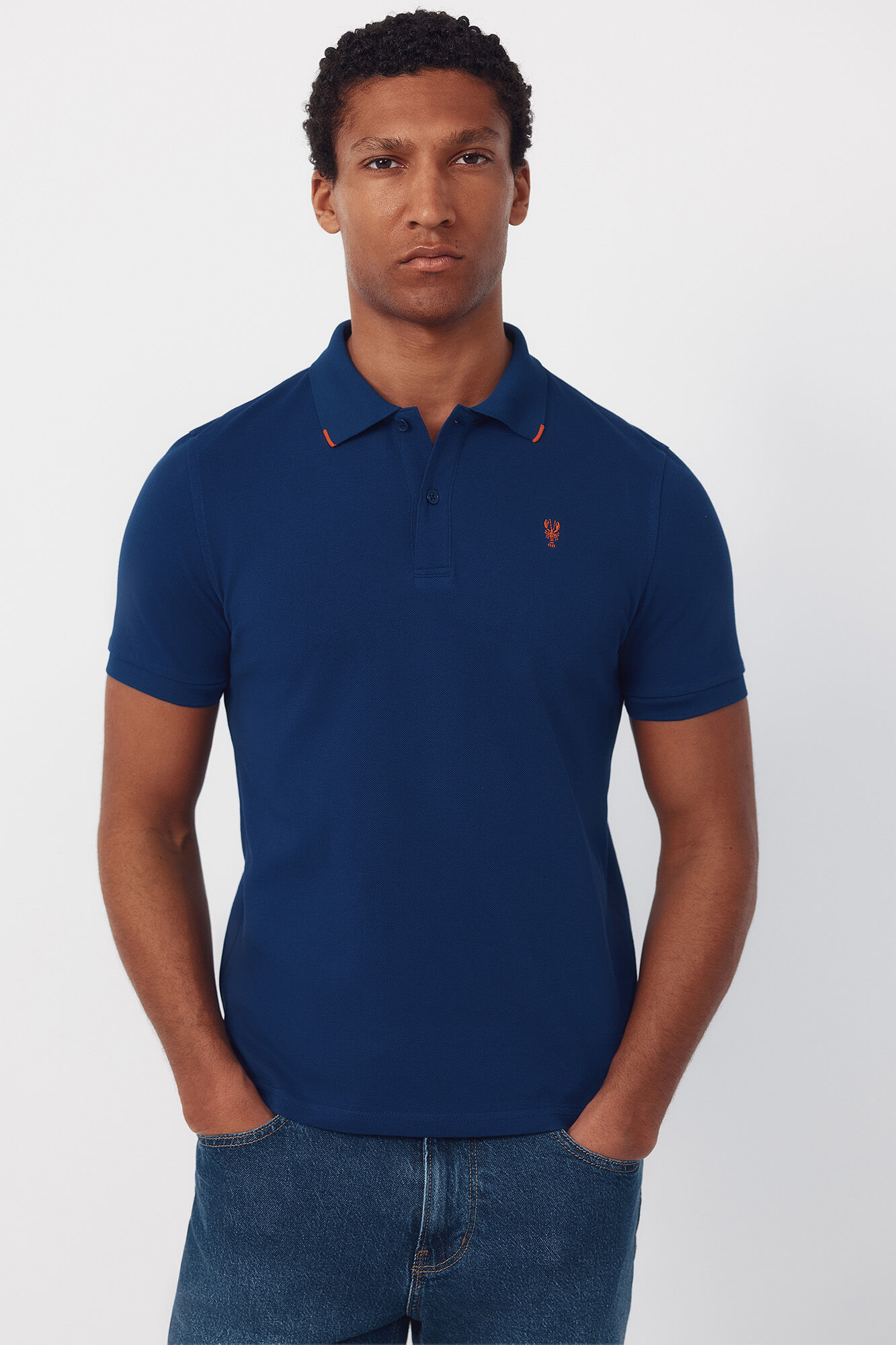 Cortefiel Polo bordado