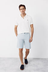 Cortefiel Bermuda chino Azul