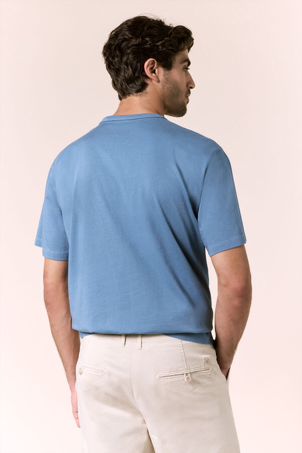 OOTO Camiseta avi&oacute;n peque&ntilde;o Azul