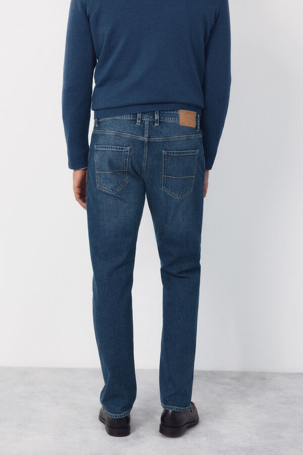 Cortefiel Pantal&oacute;n vaquero ligero regular fit Azul
