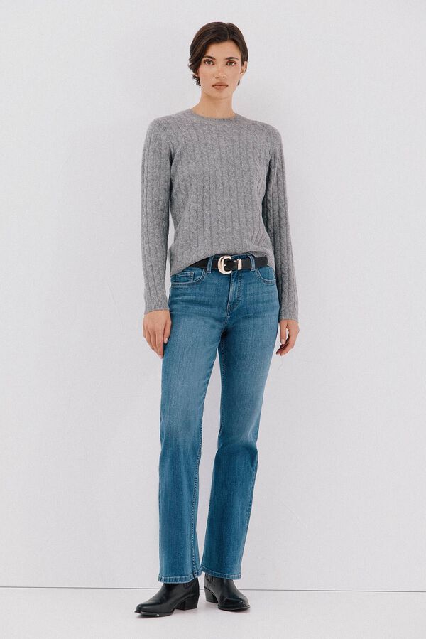 Cortefiel Jeans campana Azul