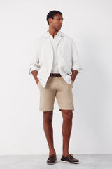 Cortefiel Bermuda chino Beige