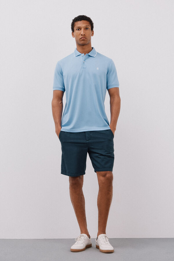 Cortefiel Polo coolmax&reg;  Azul