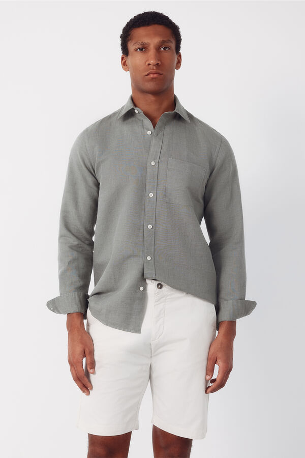 Cortefiel Bermuda chino Marfil