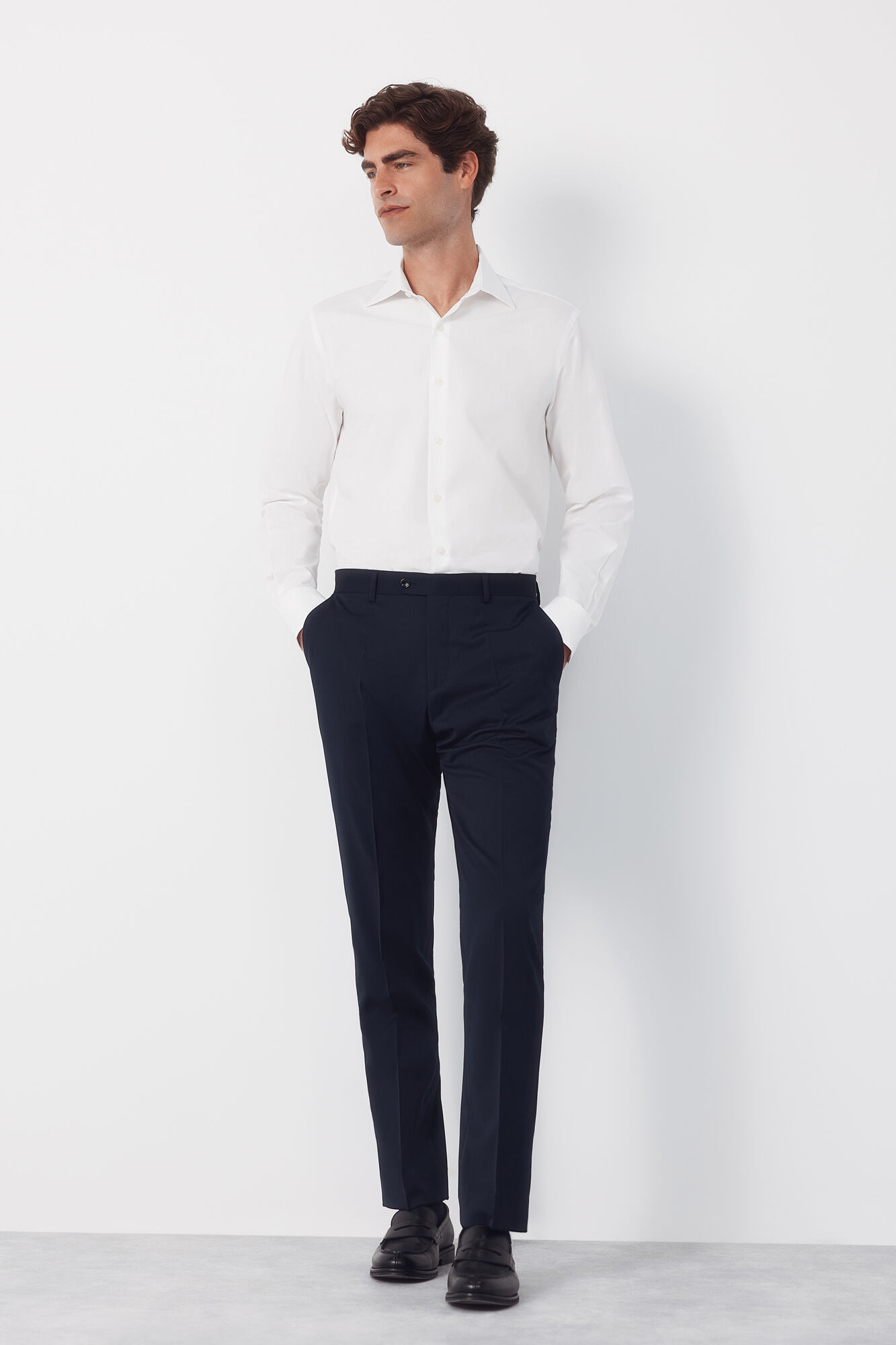 Cortefiel Pantal&oacute;n traje liso coolmax&reg;