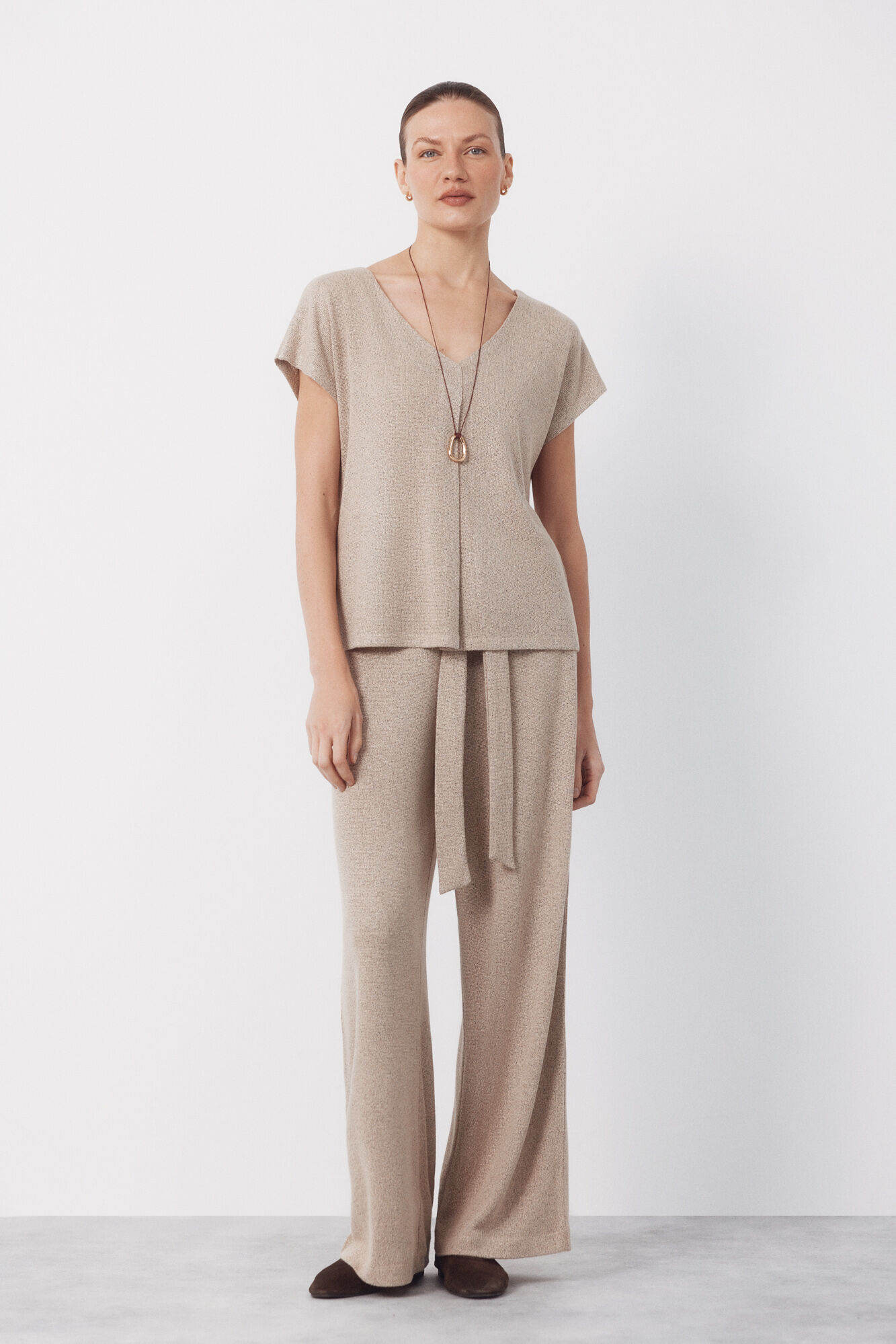 Cortefiel Playera aspecto r&uacute;stico