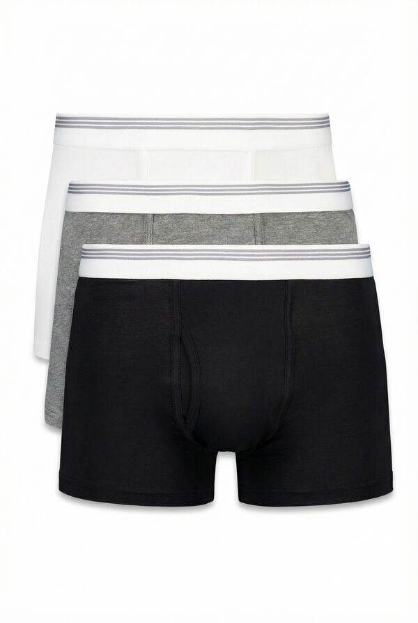 Cortefiel Pack 3 boxer punto Negro