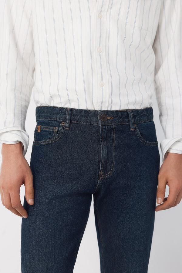 Cortefiel Pantal&oacute;n vaquero slim fit Azul marino