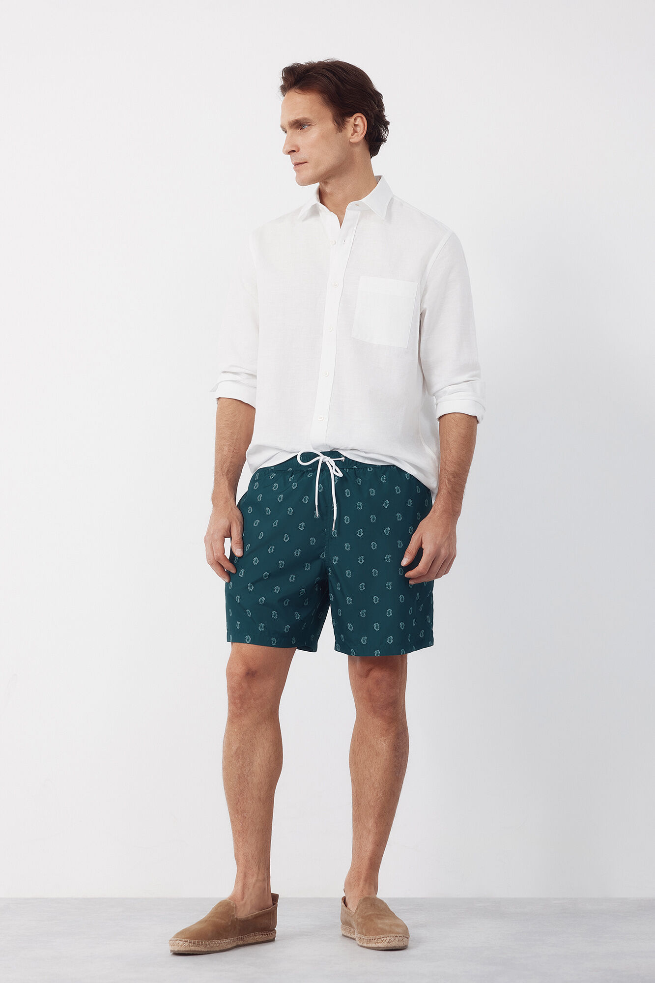 Cortefiel Ba&ntilde;ador estampado pasley