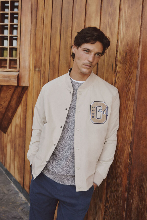 OOTO Cazadora bomber Beige