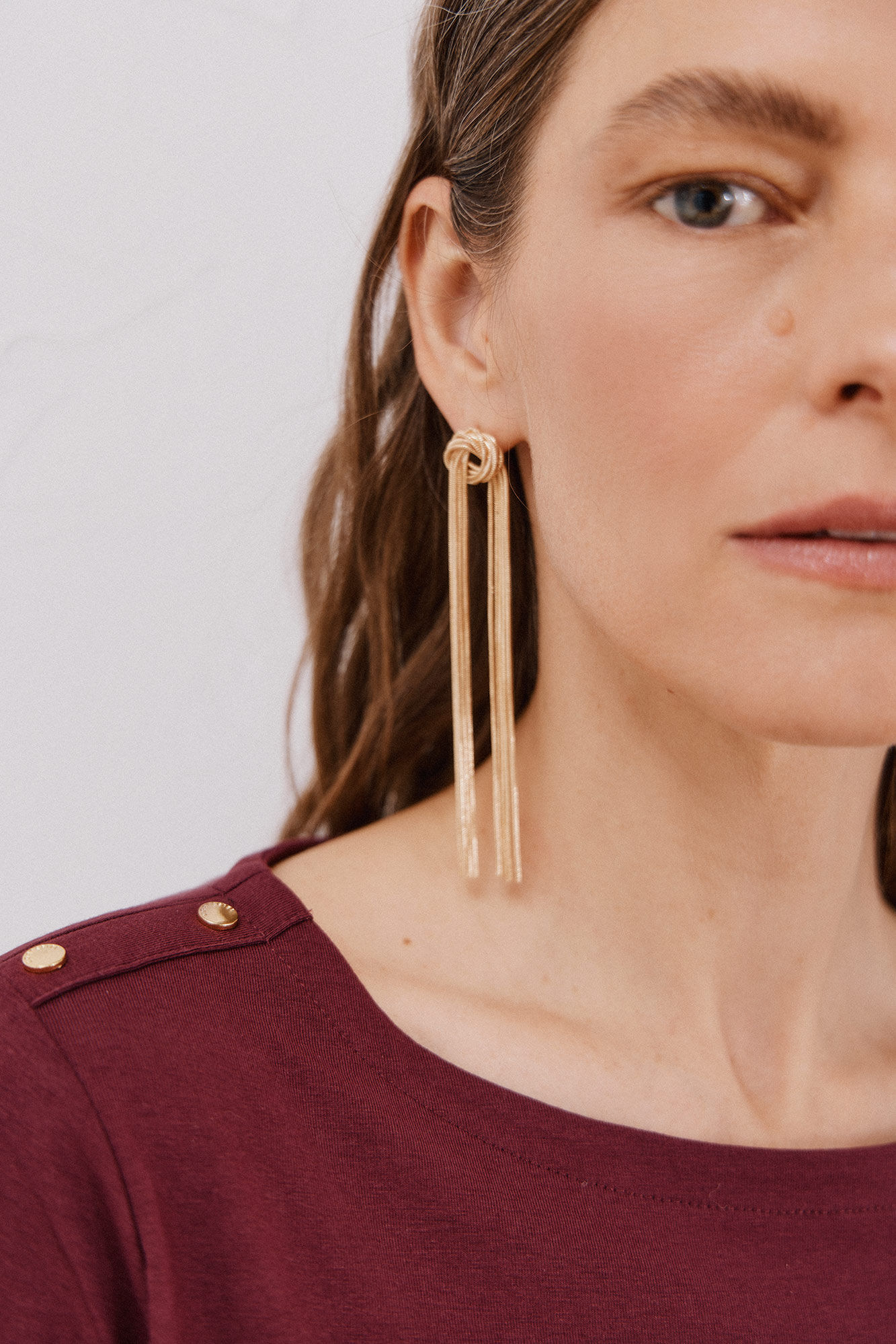 Cortefiel Playera barco botones