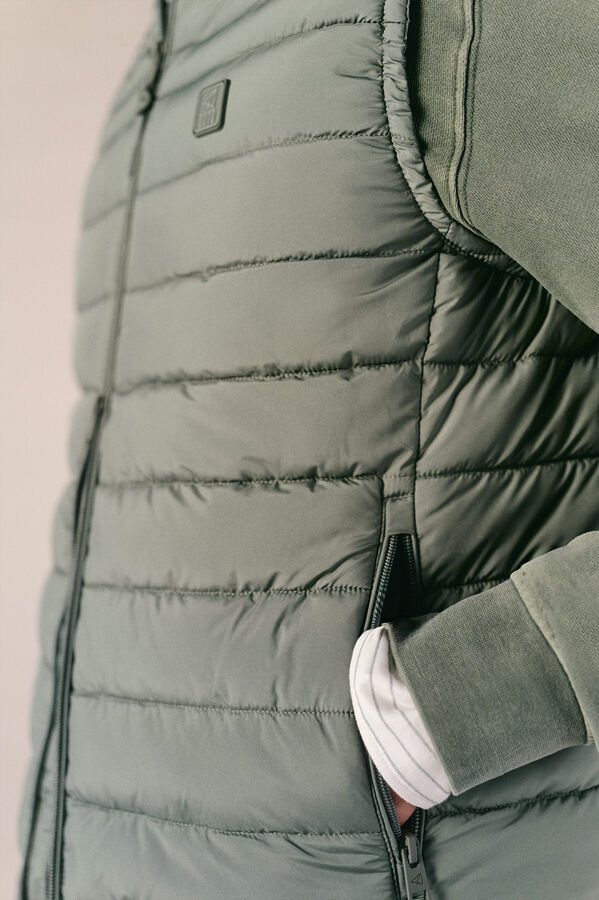 OOTO Chaleco acolchado ultralight Kaki