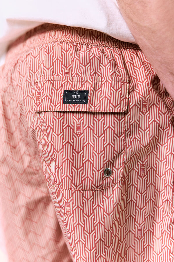 OOTO Ba&ntilde;ador estampado &eacute;tnico OOTO Coral