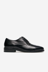 Cortefiel Zapato vestir liso Negro