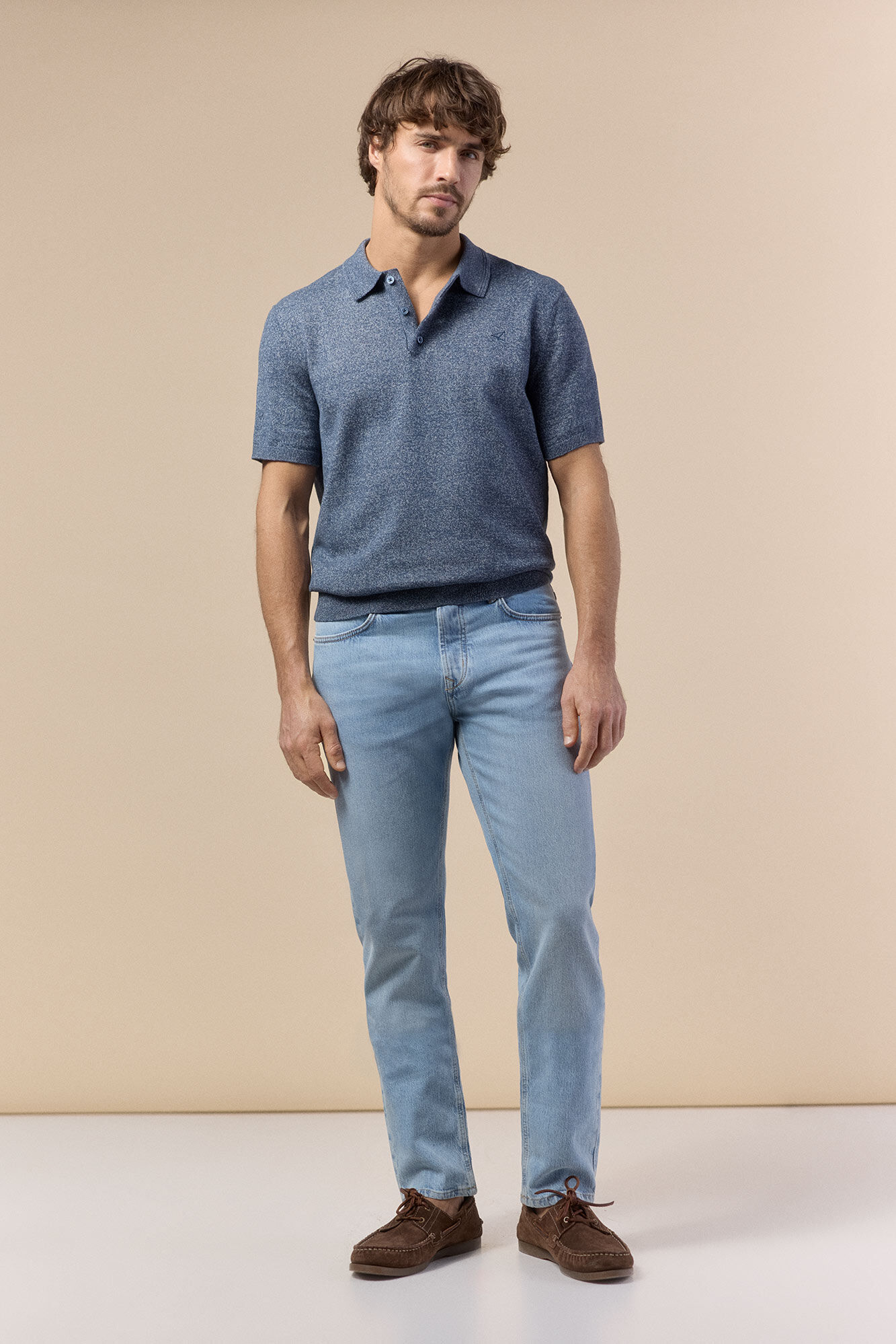 OOTO Jersey polo manga corta torzal