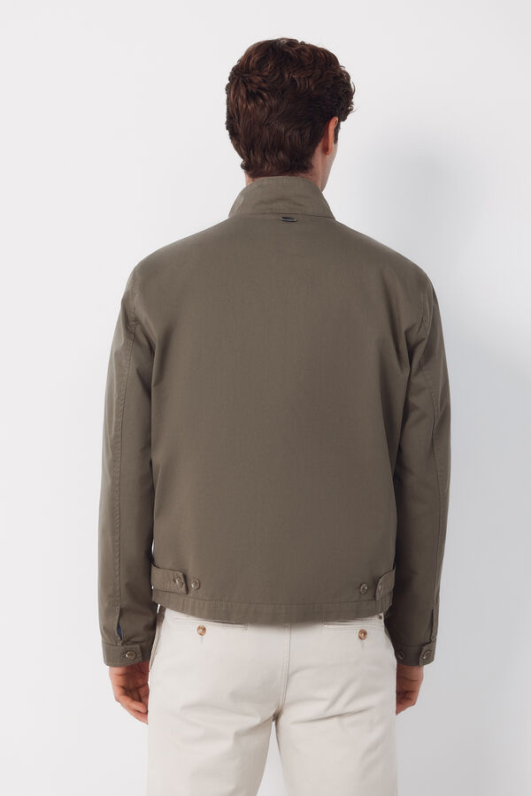 Cortefiel Cazadora ligera casual Kaki