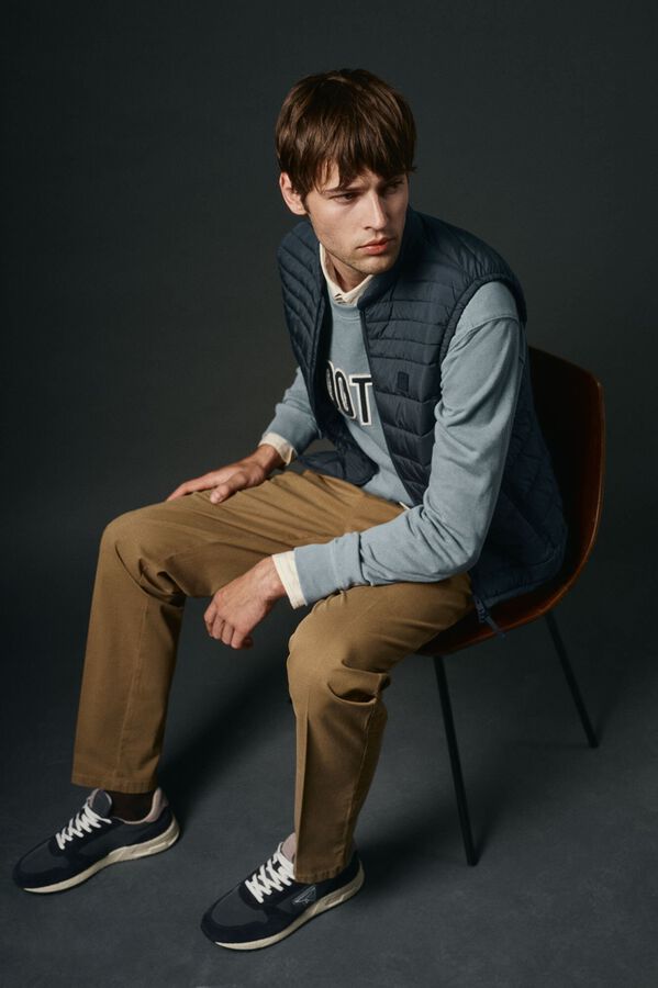 OOTO Chaleco acolchado ultralight Azul marino