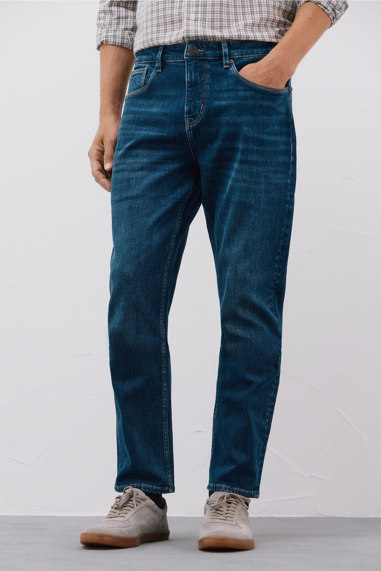 Cortefiel Pantal&oacute;n denim regular fit