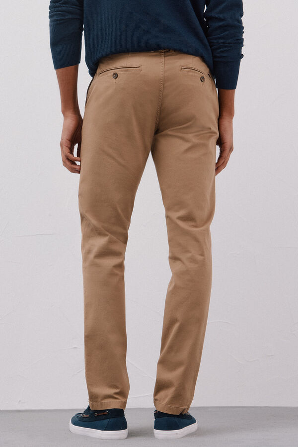 Cortefiel Pantal&oacute;n chino ligero slim fit Arena