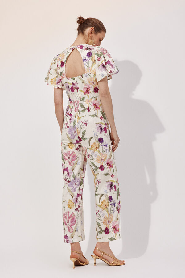 Cortefiel Jumpsuit estampado Multicolor