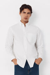 Cortefiel Camisa oxford lisa Blanco