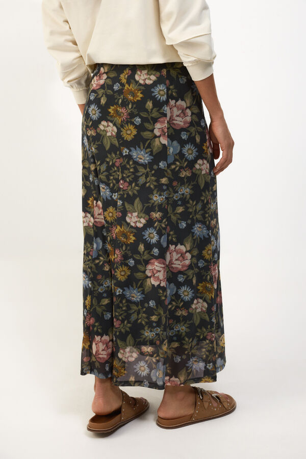 Slowlove Falda de tul el&aacute;stico Multicolor