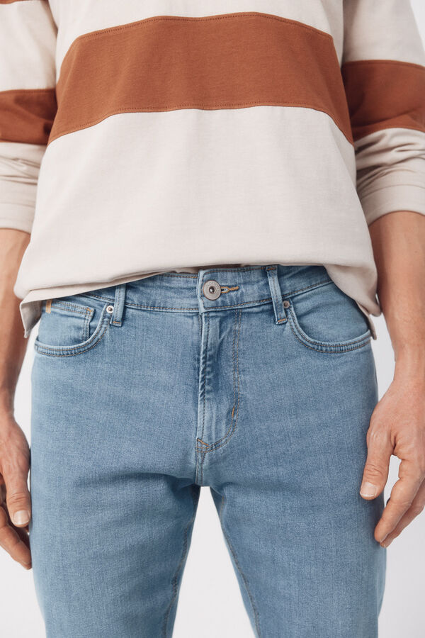 Cortefiel Pantal&oacute;n vaquero slim fit Azul