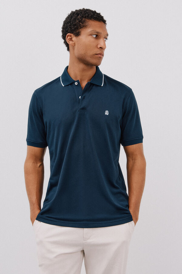 Cortefiel Polo coolmax&reg;  Azul marino