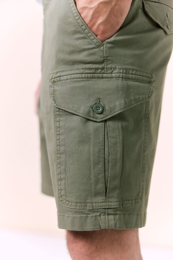 OOTO Bermuda cargo regular Kaki