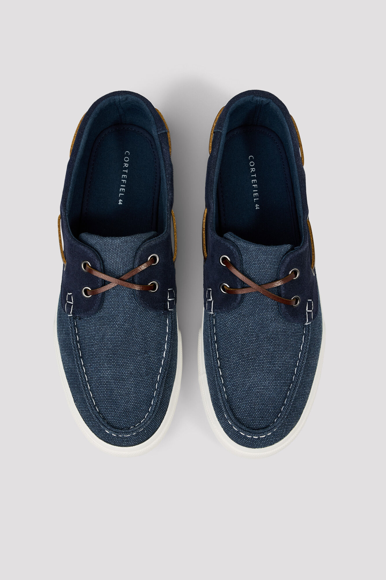 Cortefiel Zapato nautico piel