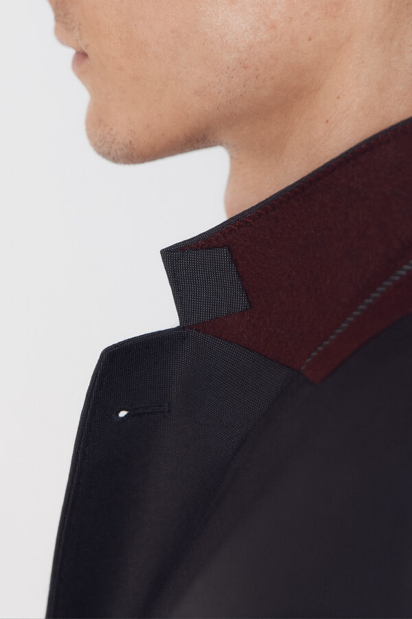 Cortefiel Americana traje estructura Serie XXI Gris oscuro