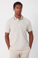 Cortefiel Polo oxford Beige