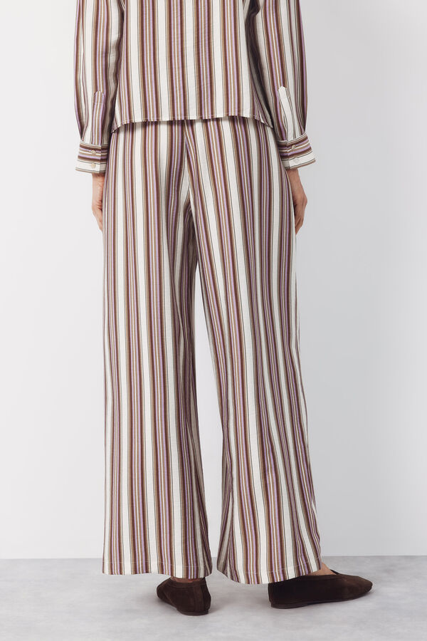 Cortefiel Pantal&oacute;n de rayas Multicolor