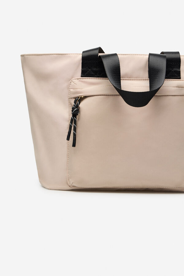 Cortefiel Bolsa shopper Beige