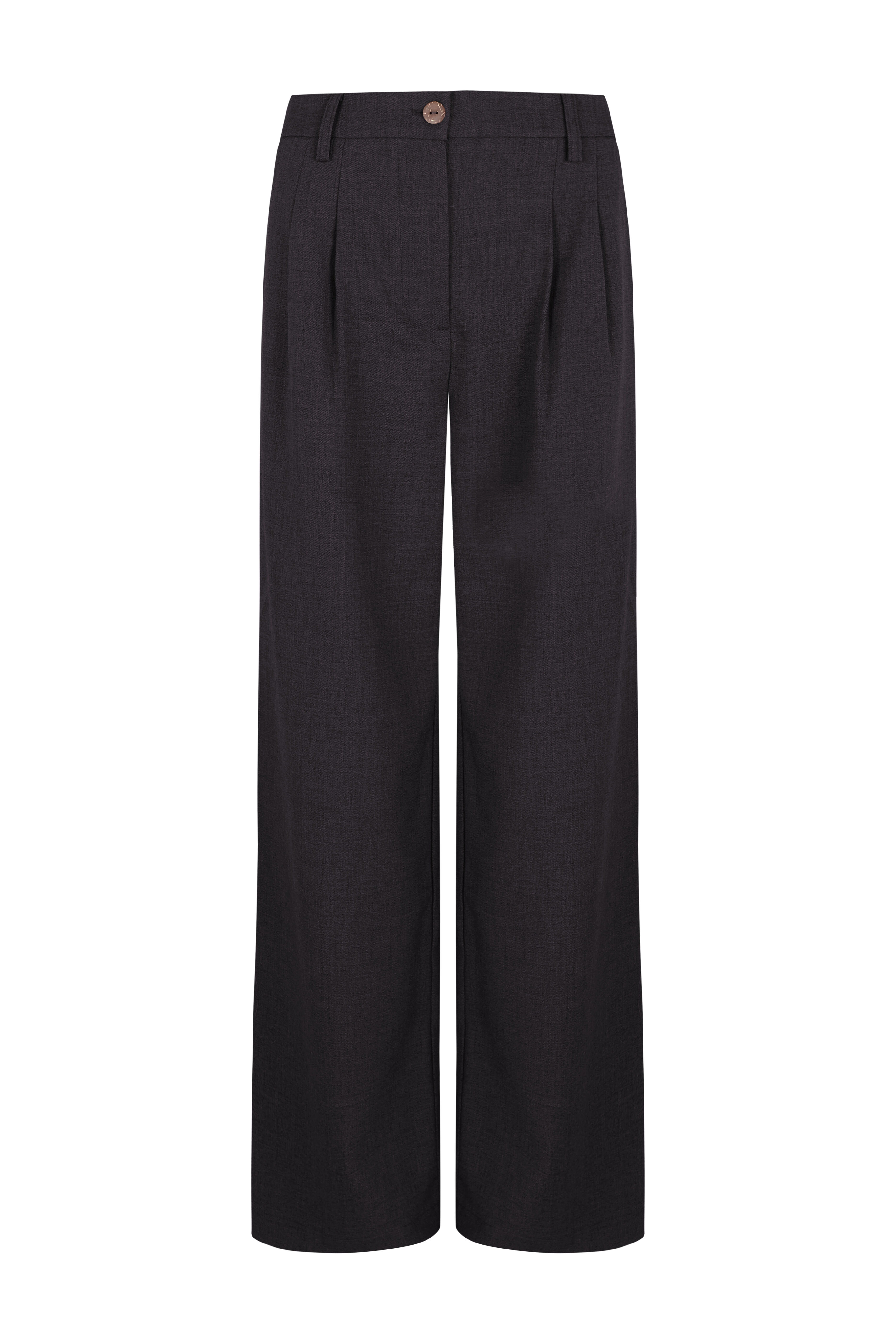 Slowlove Pantal&oacute;n recto con pinzas